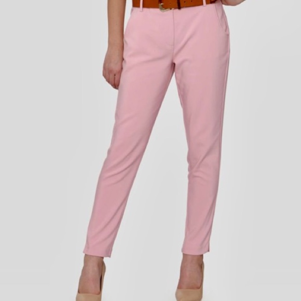 VERO MODA WOMEN’S PANT VERDEL ANKLE PINK NECTAR TROUSERS EU 38